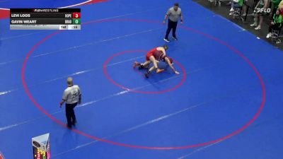 172 lbs Round Of 64 - Levi Loos, Hopewell vs Gavin Weart, Bradford