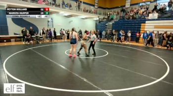 190 lbs. Cons. Round 6 - Markita Harper, Little Rock Central vs Peyton Holland, Francis Howell Central