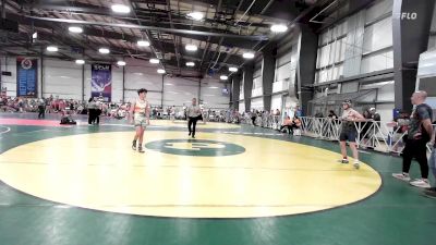 127 lbs Rr Rnd 1 - Cael Short, Mat Warriors Blue vs Kiernan Delaney, Illinois Menace