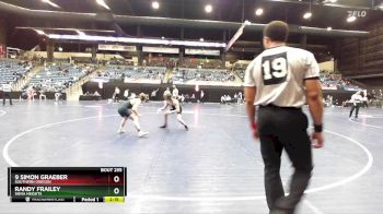 133 lbs Cons. Round 2 - Randy Frailey, Siena Heights vs 9 Simon Graeber, Southern Oregon