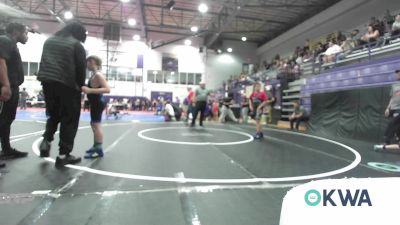 100 lbs Rr Rnd 4 - Tidus Daniel, Hilldale Youth Wrestling Club vs Sam Satterfield, Tulsa Blue T Panthers