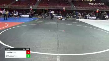 65 lbs Final - Derek Parsons, Pomona Elite vs Casen Becker, Chaparral WC