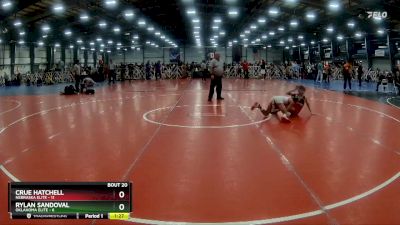 84 lbs Rd# 8- 12:30pm Saturday Final Pool - Crue Hatchell, Nebraska Elite vs Rylan Sandoval, Oklahoma Elite