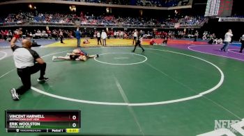 5A 175 lbs Cons. Round 2 - Vincent Harwell, Georgetown East View vs Erik Woolston, Frisco Lone Star