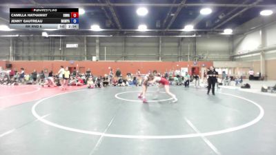 66 kg Rr Rnd 6 - Camilla Hathaway, South Hills Wrestling Academy - GHSE vs Jenny Gautreau, Misfits Kit Kats - GHSE