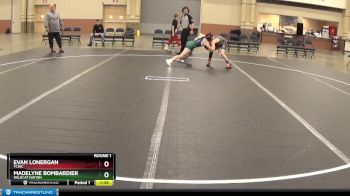 100 lbs Round 1 - Madelyne Bombardier, Wildcat Nation vs Evan Lonergan, TCWC