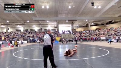 A 138 lbs Quarterfinal - Ethan Uhorchuk, Signal Mountain High School vs Demorius Ford, Stratford High School