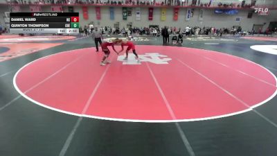 157 lbs Prelim - Daniel Ward, North Central vs Quinton Thompson, Coe