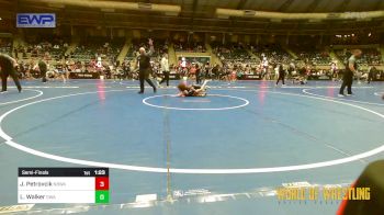 61 lbs Semifinal - John Petrovcik, NBWA vs Landon Walker, The Glasgow Wrestling Academy