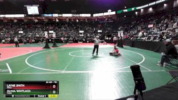 78 lbs Cons. Round 3 - Olivia Whitlach, TVW3 vs Layne Smith, PROA