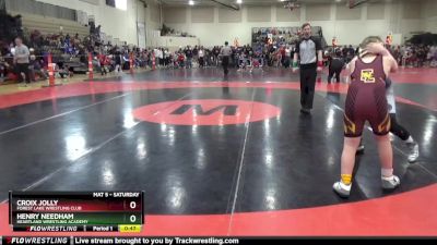 125 lbs Round 2 - Henry Needham, Heartland Wrestling Academy vs Croix Jolly, Forest Lake Wrestling Club