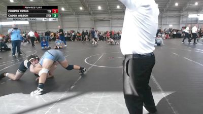 175 lbs Round 3 (8 Team) - Cooper Fiebig, Team Kaizen Wrestling vs Caden Wilson, St Vincent St Mary