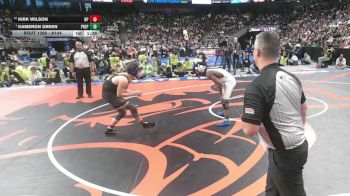 1st Place Match - Kameron Green, Creighton Prep vs Kirk Wilson, North Platte