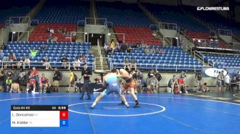 160 lbs Cons 64 #2 - Luke Goncalves, Wyoming vs Michael Kistler, Pennsylvania