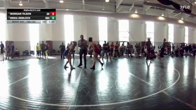 126-134 lbs 3rd Place Match - Erika Deblock, Highlands Wrestling Club vs Morgan Tilson, Divinity