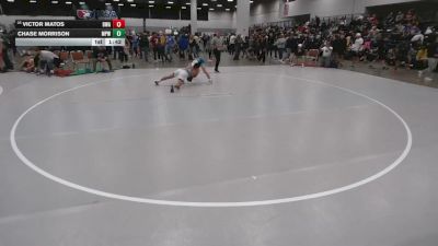 126 lbs Champ. Rd Of 64 - Victor Matos, Boneyard Wrestling Academy vs Chase Morrison, Michigan Premier WC