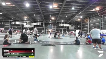 132 lbs Round 4 - Julissa Gonzalez, Lion Of Judah Wrestling Academy vs Alexa Lee, Manu WC