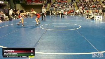 152 lbs Wb 1 - Braxtyn Fisher, W4-Bismarck Century vs Landon Kurtz, E3-Devils Lake