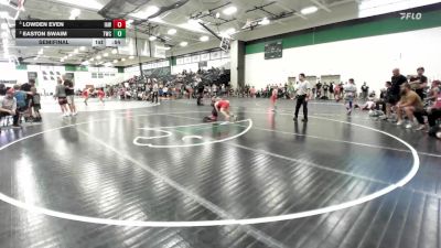 65 lbs Semifinal - Lowden Even, Immortal Athletics WC vs Easton Swaim, Tonganoxie Wrestling Club