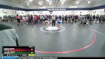 120 lbs Champ. Round 1 - Jacob Chapa, Southridge vs Jonas Bond, Deer Park