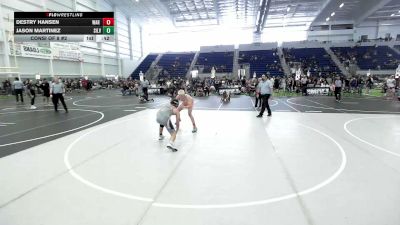 138 lbs Consi Of 8 #2 - Destry Hansen, WAR Wrestling Club vs Jason Martinez, Silverback WC