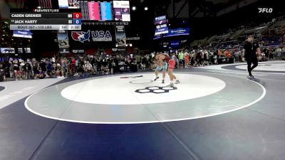 175 lbs Champ. Rd Of 128 - Caden Grenier, MN vs Jack Harty, NC