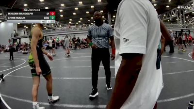 144 lbs Round 5 (6 Team) - Chris Mazur, Orchard South WC vs Jaylenn Randolph, Colonial Pride