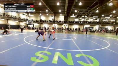 138Yellow lbs Rr Rnd 1 - Daltton Davis, Waverly vs Caleb Brown, Monroe Woodbury