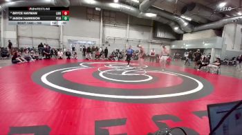 190 lbs 7th Place Match - Bryce Hayman, Loveland vs Jason Harrison, Platte Valley