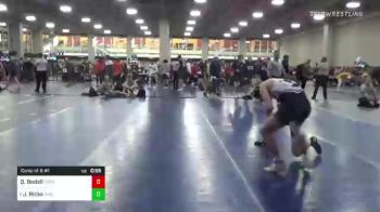 126 lbs Consi Of 8 #1 - Quinn Bedell, Corner Canyon vs Jackson Ricks, Box Elder