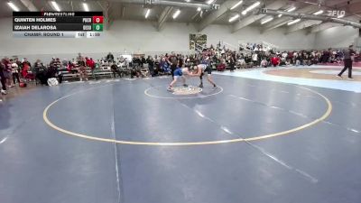 126 lbs Champ. Round 1 - Izaiah DeLaRosa, Denver South vs Quinten Holmes, Pueblo Central