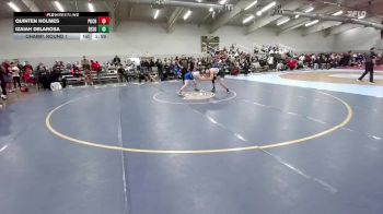 126 lbs Champ. Round 1 - Izaiah DeLaRosa, Denver South vs Quinten Holmes, Pueblo Central