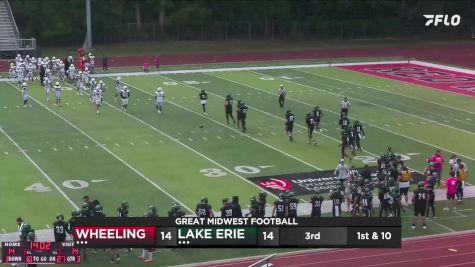 Replay: Wheeling vs Lake Erie | Sep 13 @ 4 PM