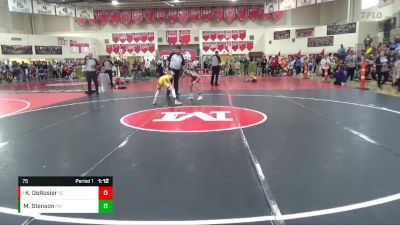 75 lbs Round 2 - Kyper DeRosier, Scoring Edge vs Mason Stenson, PINnacle Wrestling