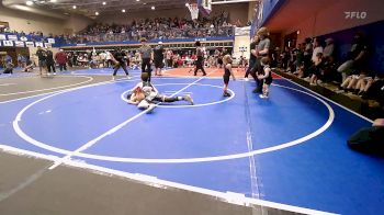 46 lbs Consi Of 8 #2 - Danger Welch, Claremore Wrestling Club vs Charley Ray Wells, Claremore Wrestling Club