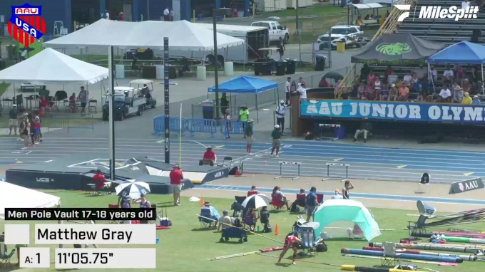 Replay: Pole Vault - 2022 AAU Junior Olympic Games | Aug 6 @ 8 AM