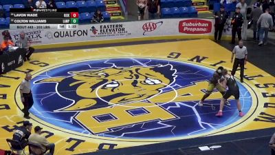 252 lbs Round Of 64 - LaVon Wade, Kiski vs Colton Williams, Lampeter-Strasburg