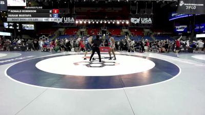 175 lbs Cons. Sub-quarters - Ronald Robinson, AZ vs Husam Mustafa, FL