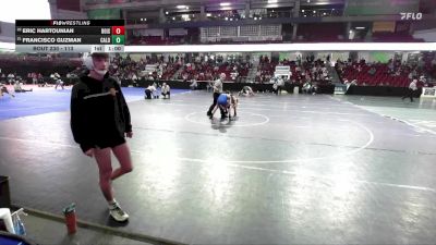 113 lbs Cons. Round 2 - Eric Hartounian, Boise vs Francisco Guzman, Caldwell