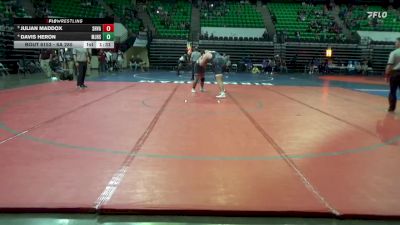 6A 285 lbs Quarterfinal - Julian Maddox, Shades Valley vs Davis Heron, Mortimer Jordan HS