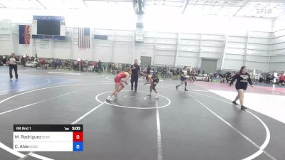 116 kg Rr Rnd 1 - Maya Rodriguez, Dominate Club Wrestling vs Carina Alde, Bobcat WC