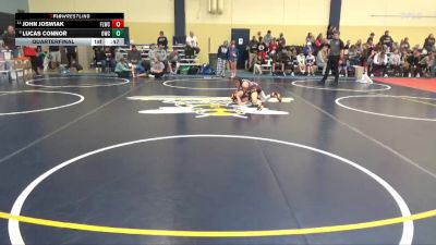 60 lbs Quarterfinal - Lucas Connor, Outlaw Wrestling Club vs John Joswiak, Forest Lake Wrestling Club