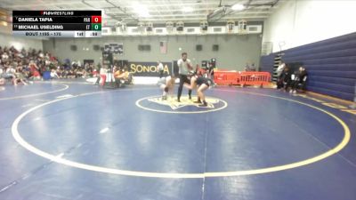 170 lbs Cons. Round 1 - Daniela Tapia, Paramount vs Michael Uselding, El Toro