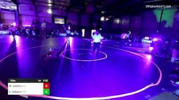 78 lbs Final - Michael Castro, Misfits vs Elaina Soltero, Central Coast Most Wanted