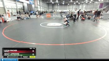 74 lbs Cons. Round 3 - Renzy Leprowse, Mine Yard Dogs Wrestling Club vs Lucas Fincher, Oregon