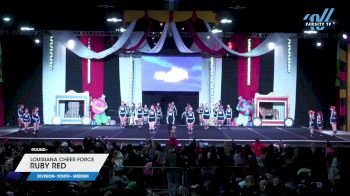 Louisiana Cheer Force - Ruby Red [2024 L2 Youth - Medium] 2024 ASC Battle Under the Big Top Grand Nationals