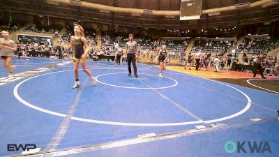 91 lbs Consolation - Presley Williams, Sperry Wrestling Club vs Paisley Jones, Tecumseh Youth Wrestling