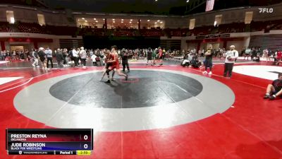 150 lbs Champ. Round 1 - Jude Robinson, Black Fox Wrestling vs Preston Reyna, Oklahoma