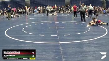 70 lbs Cons. Round 3 - Brayden Morgan, Upper Dauphin Area School vs Ryder Ream, York