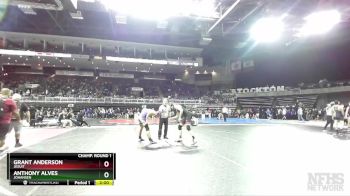 170 lbs Champ. Round 1 - Grant Anderson, Jesuit vs Anthony Alves, Johansen